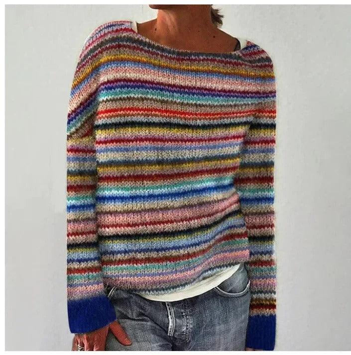 Brigitte Stylish Printed Sweater