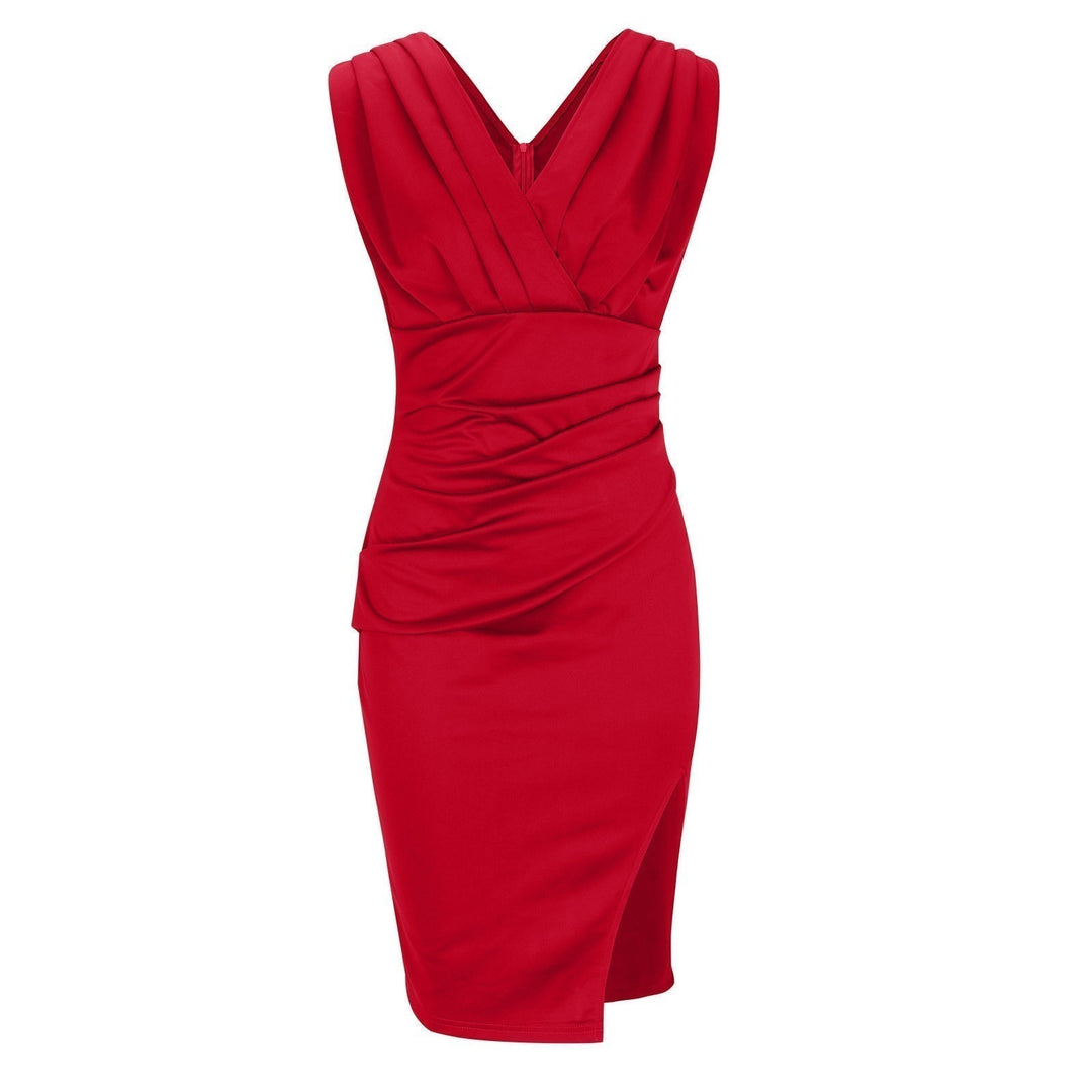 Brenda Chic V-Neck Elegant Dress