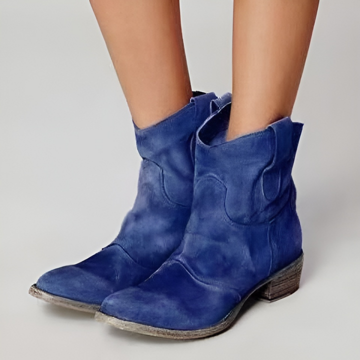 Stylish Suede Ankle Booties