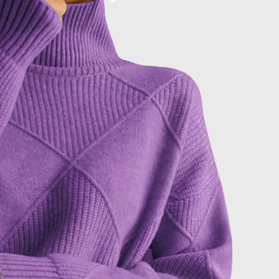 Angela Cozy Turtleneck Knit