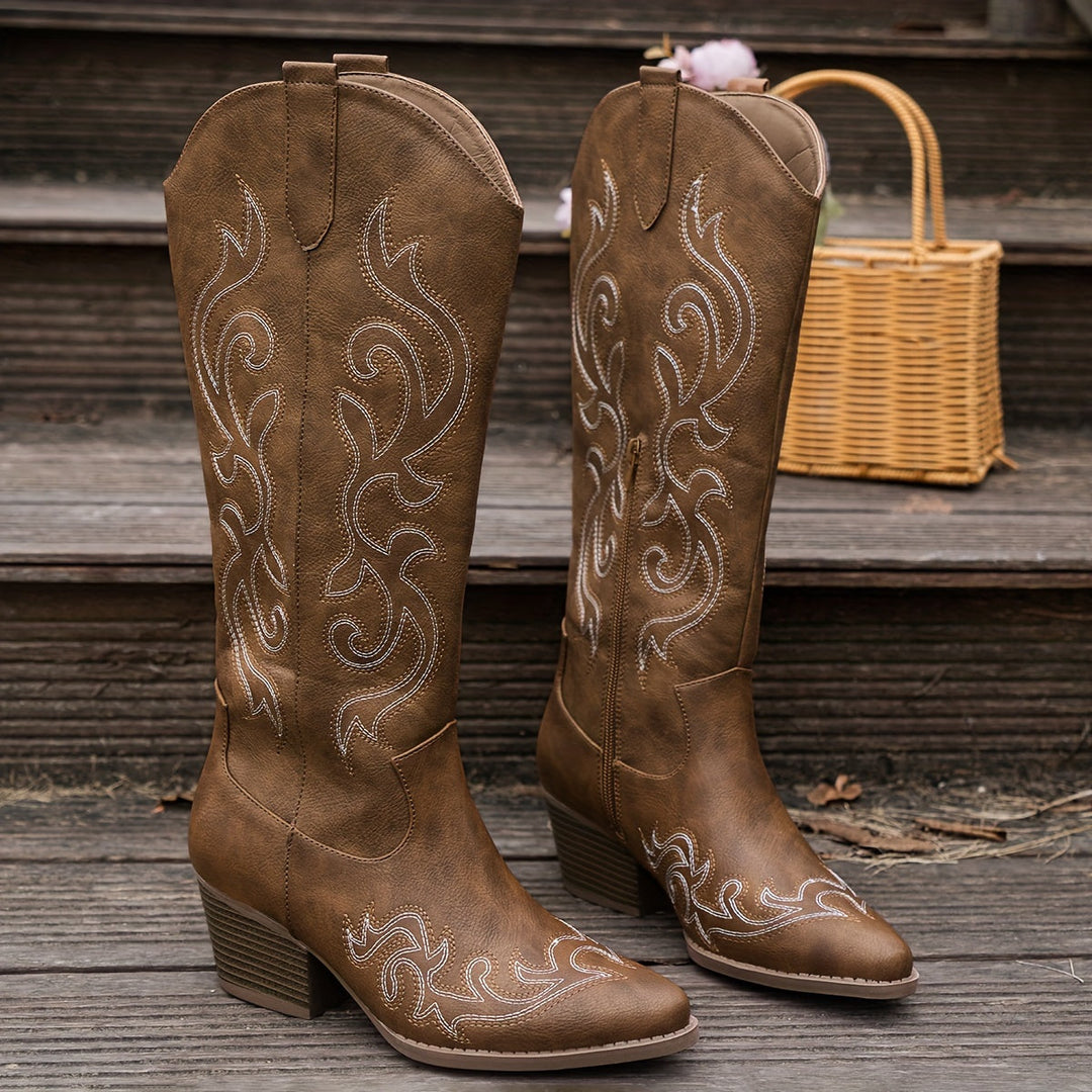 Elegant Winter Grace Boots