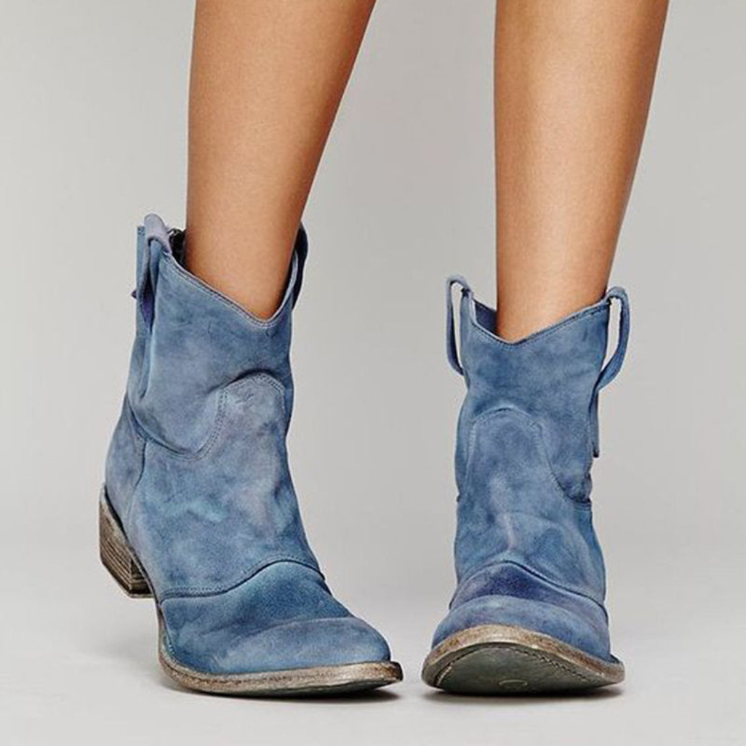 Stylish Suede Ankle Booties