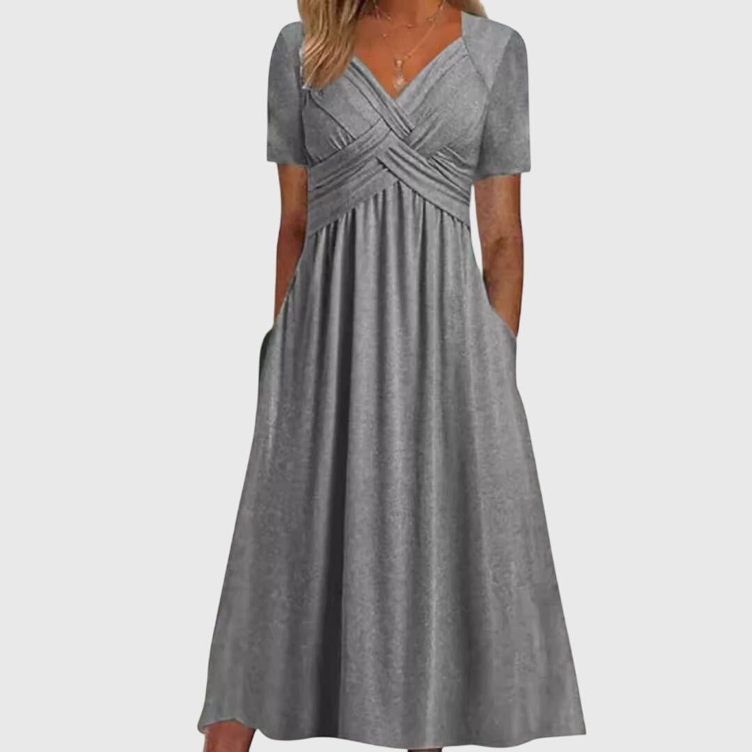 Amanda Elegant Flare Dress