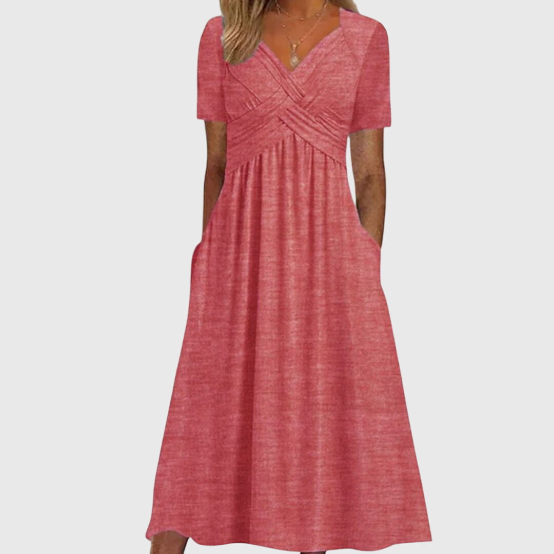 Amanda Elegant Flare Dress