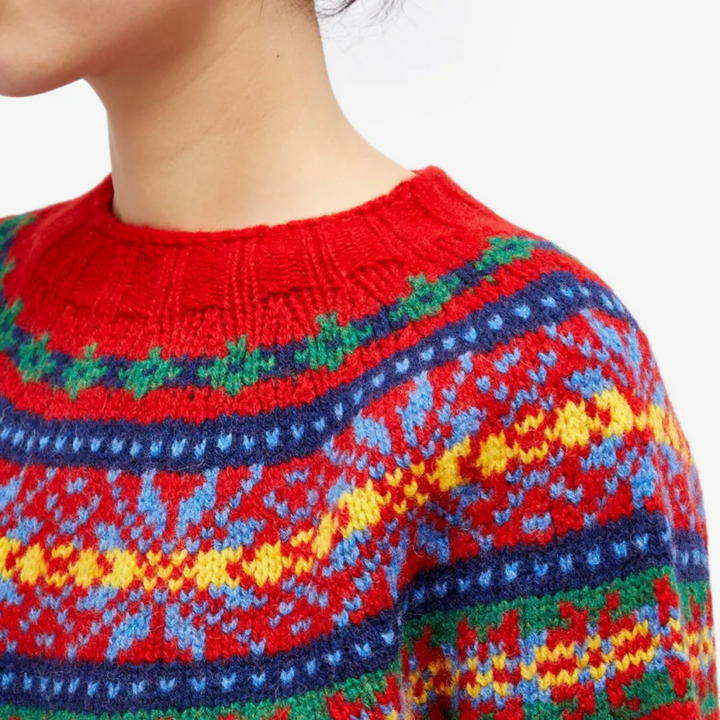 Saga Retro Knit Sweater