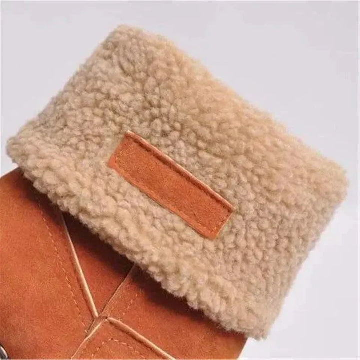 Wool Mid-Calf Boots