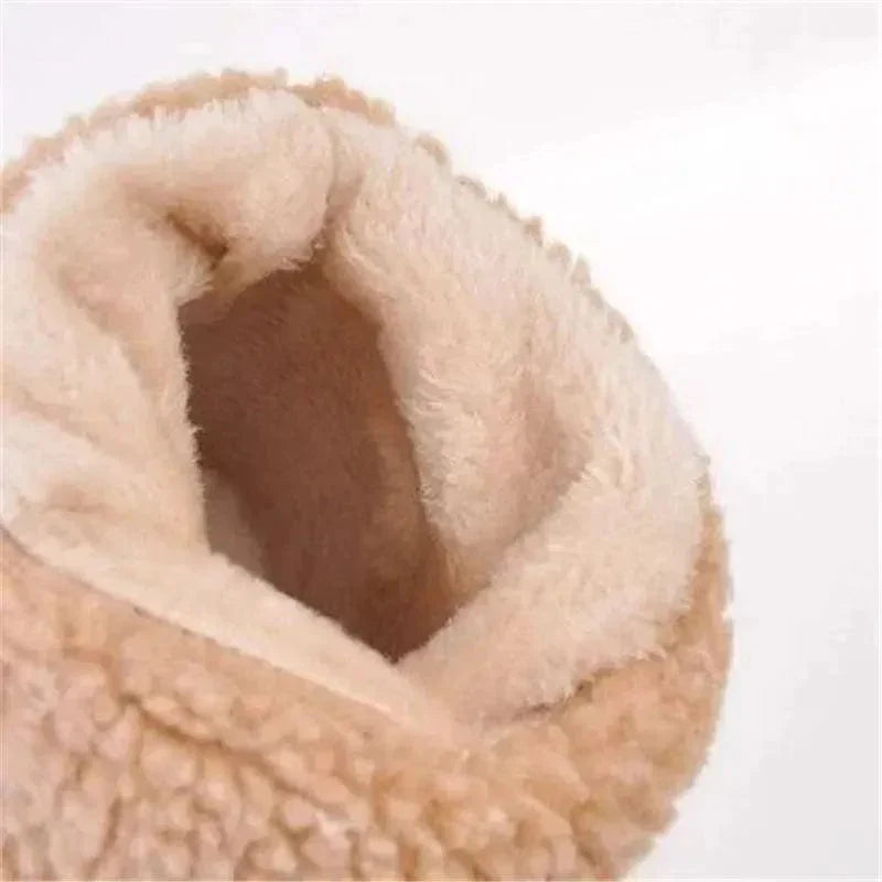 Wool Mid-Calf Boots