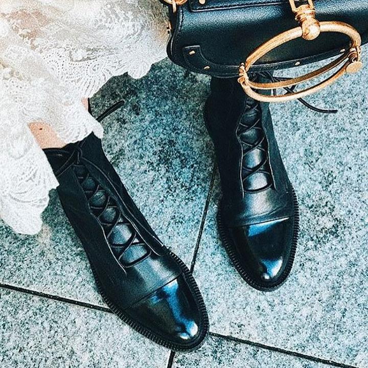 Chic and Cozy Leather Boots