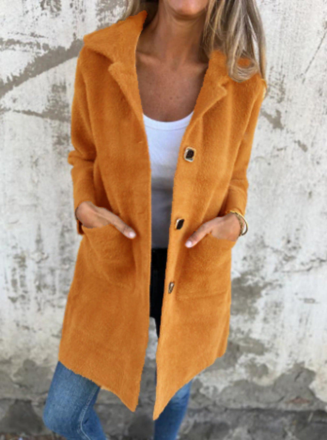 Isabela Elegant Single Breasted Coat