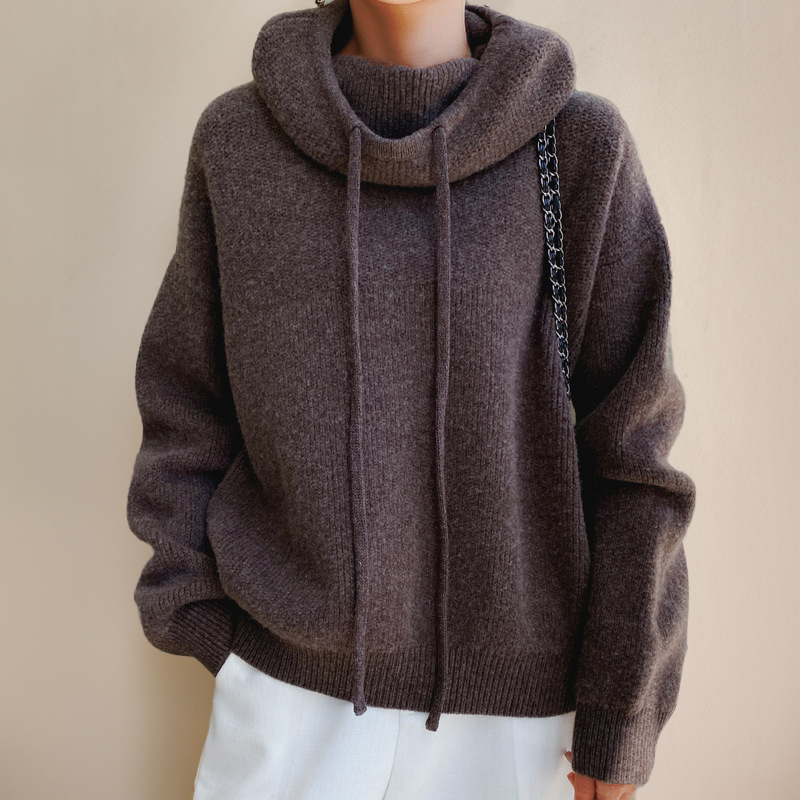 Charlotte Merino Wool Turtleneck Sweater