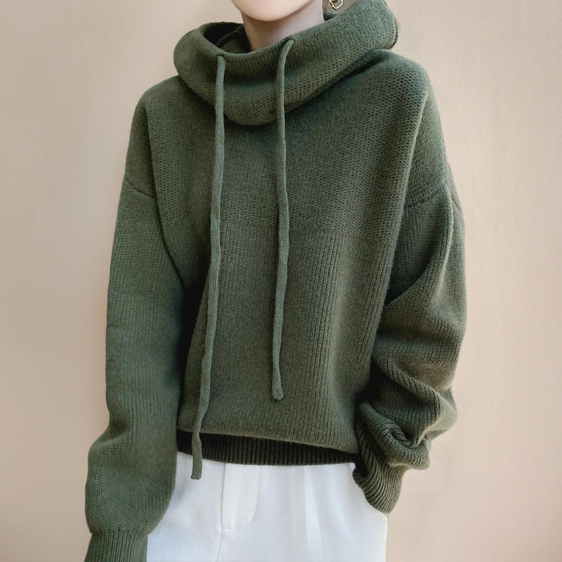 Charlotte Merino Wool Turtleneck Sweater