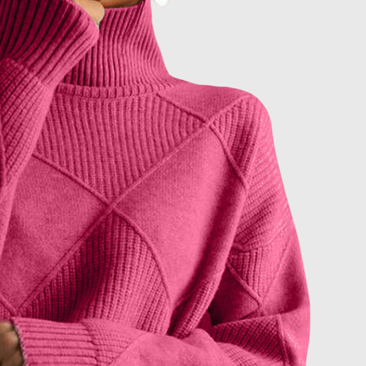 Angela Cozy Turtleneck Knit